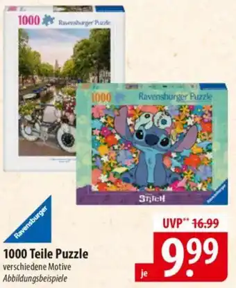 Famila Nord Ost Ravensburger 1000 Teile Puzzle Angebot