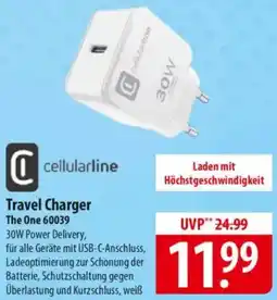 Famila Nord Ost Cellularline Travel Charger The One 60039 Angebot