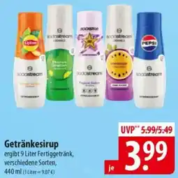 Famila Nord Ost Sodastream Getränkesirup Angebot