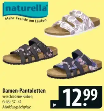 Famila Nord Ost Naturella Damen-Pantoletten Angebot