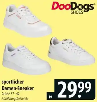 Famila Nord Ost DooDogs Shoes sportlicher Damen-Sneaker Angebot