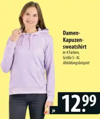 Famila Nord Ost Damen Kapuzensweatshirt Angebot