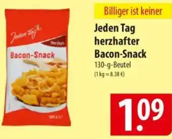 Famila Nord Ost Jeden Tag herzhafter Bacon-Snack Angebot