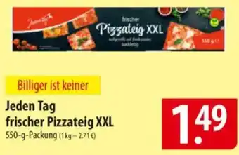 Famila Nord Ost Jeden Tag frischer Pizzateig XXL Angebot