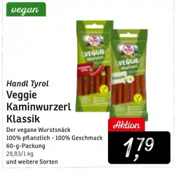 KONSUM Handl Tyrol Veggie Kaminwurzerl Klassik Angebot