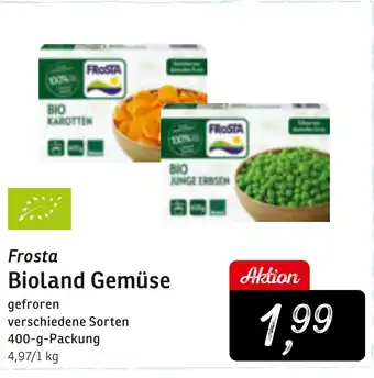 KONSUM Frosta Bioland Gemüse Angebot