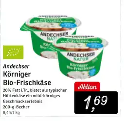 KONSUM ANDECHSER NATUR Körniger Bio-Frischkäse Angebot