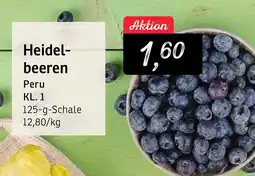 KONSUM Heidelbeeren Angebot