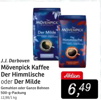 KONSUM J.J. Darboven Mövenpick Kaffee Der Himmlische oder Der Milde Angebot