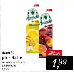 KONSUM Amecke plus Säfte Angebot