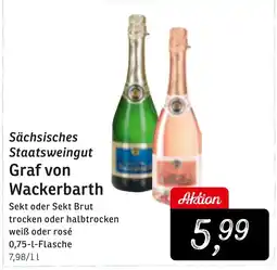 KONSUM Sächsisches Staatsweingut Graf von Wackerbarth Angebot