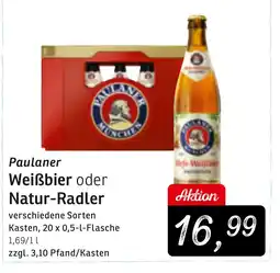 KONSUM Paulaner Weißbier oder Natur-Radler Angebot