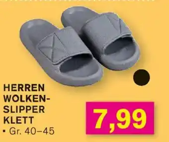 KODi HERREN WOLKENSLIPPER KLETT Angebot