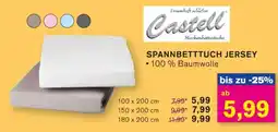 KODi Castell SPANNBETTTUCH JERSEY Angebot