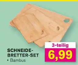 KODi SCHNEIDE- BRETTER-SET Bambus Angebot