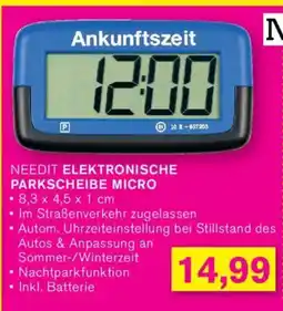 KODi NEEDIT ELEKTRONISCHE PARKSCHEIBE MICRO Angebot