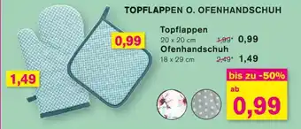 KODi TOPFLAPPEN O. OFENHANDSCHUH Angebot