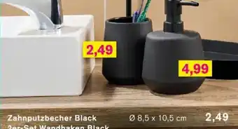 KODi Zahnputzbecher Black Angebot