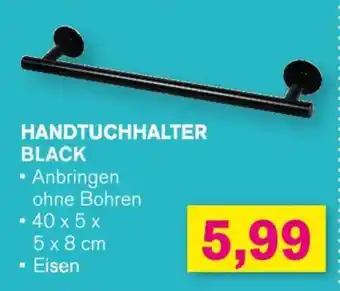 KODi HANDTUCHHALTER BLACK Angebot