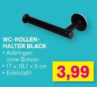 KODi WC-ROLLEN- HALTER BLACK Angebot