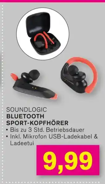 KODi SOUNDLOGIC BLUETOOTH SPORT-KOPFHÖRER Angebot