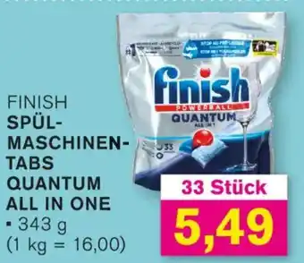 KODi FINISH SPÜLMASCHINENTABS QUANTUM ALL IN ONE Angebot