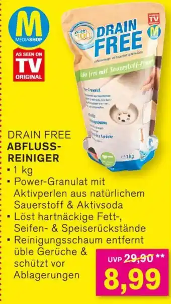 KODi DRAIN FREE ABFLUSSREINIGER Angebot