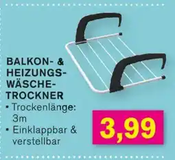 KODi BALKON- & HEIZUNGSWÄSCHETROCKNER Angebot