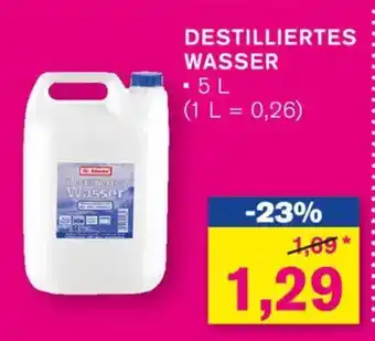 KODi DESTILLIERTES WASSER Angebot