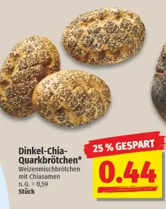 NP Discount Dinkel-Chia- Quarkbrötchen Angebot