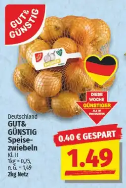 NP Discount GUT& GÜNSTIG Speisezwiebeln Angebot