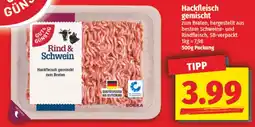 NP Discount GUT & GÜNSTIG Hackfleisch gemischt Angebot