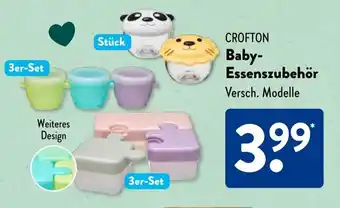 Aldi Süd CROFTON Baby- Essenszubehör Angebot