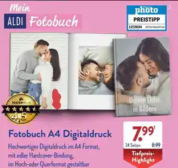 Aldi Süd Fotobuch A4 Digitaldruck Angebot