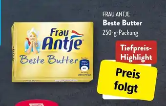 Aldi Süd FRAU ANTJE Beste Butter Angebot