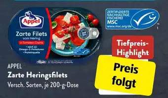 Aldi Süd APPEL Zarte Heringsfilets Angebot