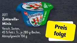 Aldi Süd ZOTT Zottarella- Minis Angebot