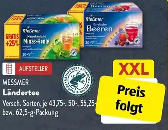 Aldi Süd MESSMER Ländertee Angebot