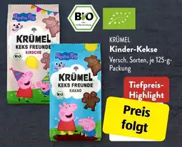 Aldi Süd KRÜMEL Kinder-Kekse Angebot