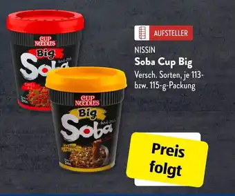 Aldi Süd NISSIN Soba Cup Big Angebot