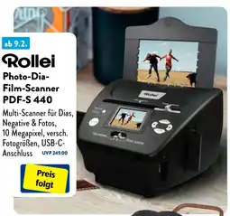 Aldi Süd Rollei Photo-Dia- Film-Scanner PDF-S 440 Angebot