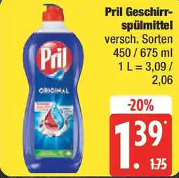 Marktkauf Pril Geschirr- spülmittel Angebot