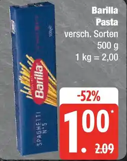 Marktkauf Barilla Pasta Angebot