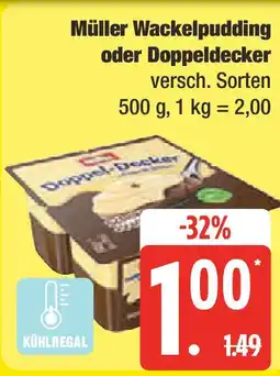 Marktkauf Müller Wackelpudding oder Doppeldecker Angebot