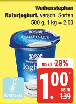 Marktkauf Weihenstephan Naturjoghurt Angebot