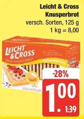 Marktkauf Leicht & Cross Knusperbrot Angebot