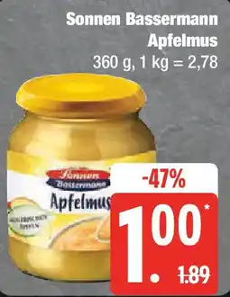 Marktkauf Sonnen Bassermann Apfelmus Angebot