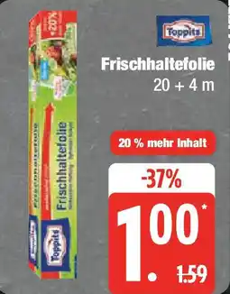 Marktkauf Toppits Frischhaltefolie 20+ 4 m Angebot