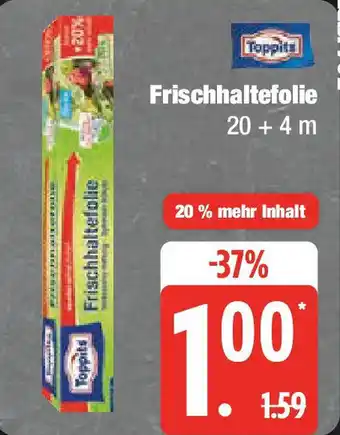 Marktkauf Toppits Frischhaltefolie 20+ 4 m Angebot