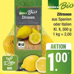 Marktkauf EDEKA Bio Zitronen Angebot